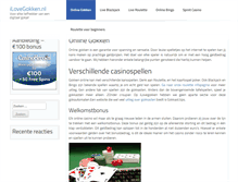 Tablet Screenshot of ilovegokken.nl